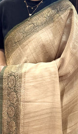 PURE TUSSAR SAREE 05052612