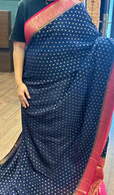 SEMI GEORGETTE SAREE 300126110