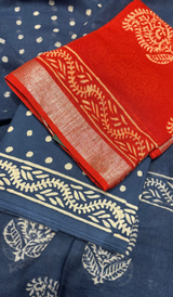 LINEN UNSTITCHED SALWAR 1708265