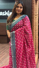CHANDERI SAREE 26012635