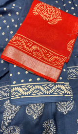 LINEN UNSTITCHED SALWAR 1708265