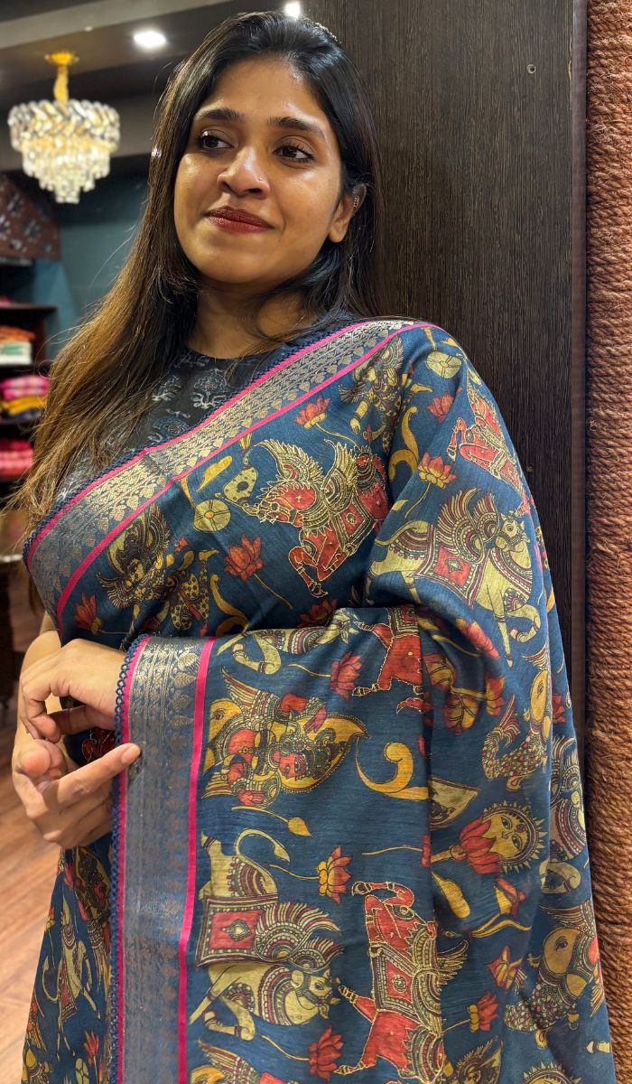 DESI TUSSAR SAREE 07072525