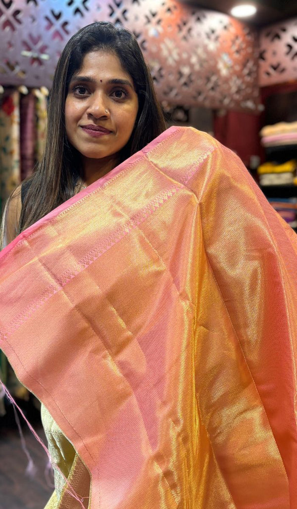 SEMI TISSUE SILK SAREE 1501251