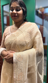 TISSUE ORGANZA SAREE 25062617