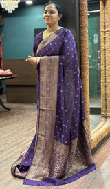 SEMI TUSSAR SAREE 12082676