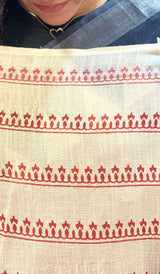 LINEN SAREE 0809267
