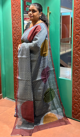 KORA CHANDERI SAREE 1308266
