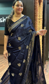 SATIN VISCOSE SAREE 1408268