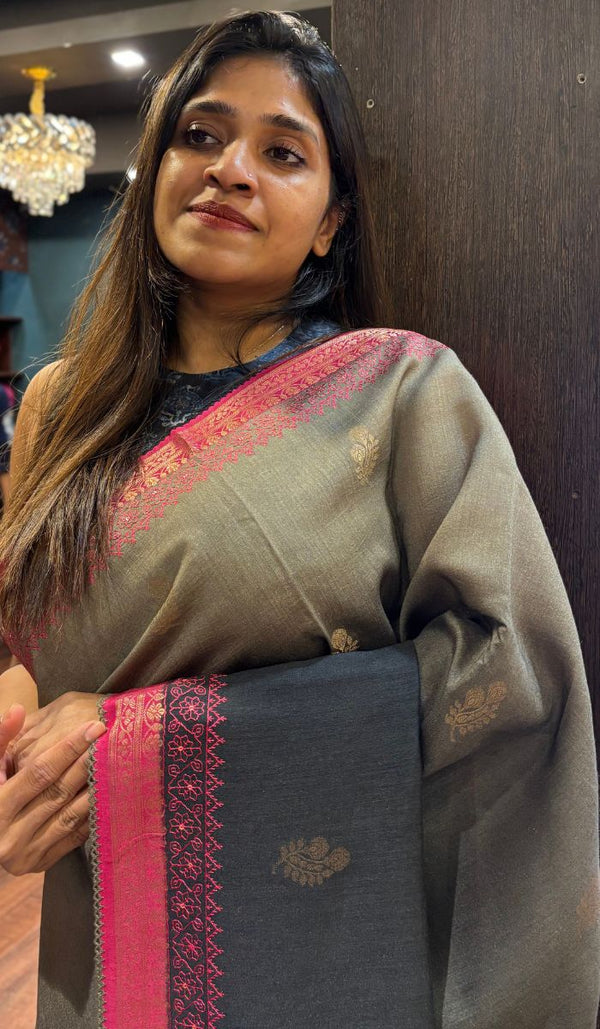 DESI TUSSAR SAREE 0707255