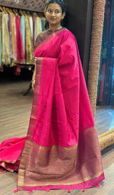 SEMI LINEN SAREE 230226106