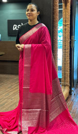SEMI GEORGETTE SAREE 0608266