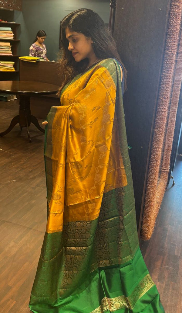 SEMI SILK SAREE YGU SA 13092412