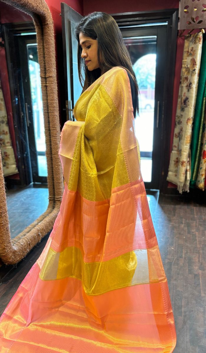 SEMI TISSUE SILK SAREE 1501251