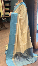 PURE TUSSAR SAREE 28042619
