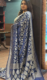 SEMI GEORGETTE SAREE 09082644