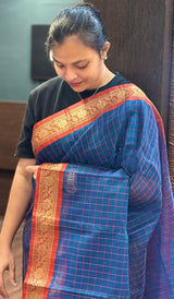 COTTON SILK SAREE 07092655