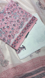 COTTON UNSTITCHED SALWAR 17082618