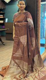 SEMI TUSSAR SAREE 05052642