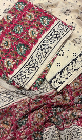 COTTON UNSTITHCED SALWAR 06062623