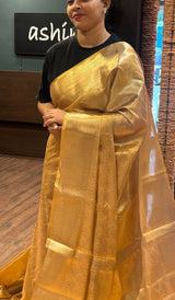SEMI TISSUE SAREE 0202253