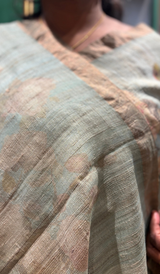 PURE TUSSAR SAREE 09052631