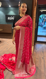 SATIN VISCOSE SAREE 20102657