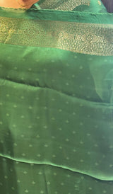 SATIN VISCOSE SAREE 14082614