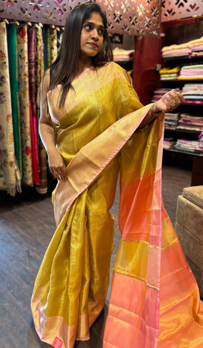 SEMI TISSUE SILK SAREE 1501251