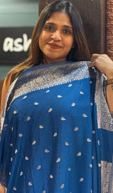 VISCOSE GEORGETTE SAREE 09082618