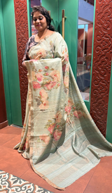PURE TUSSAR SAREE 09052631