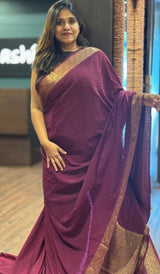 SEMI GEORGETTE SAREE 20072633