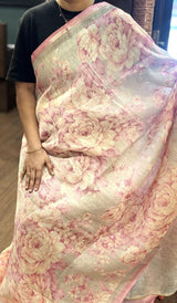 LINEN SAREE 050526154