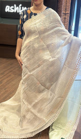 ORGANZA SAREE 24082625