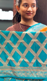 SEMI GEORGETTE SAREE 01052650