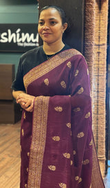 SEMI TUSSAR SAREE 14082615