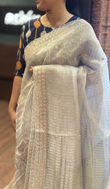 ORGANZA SAREE 24082625