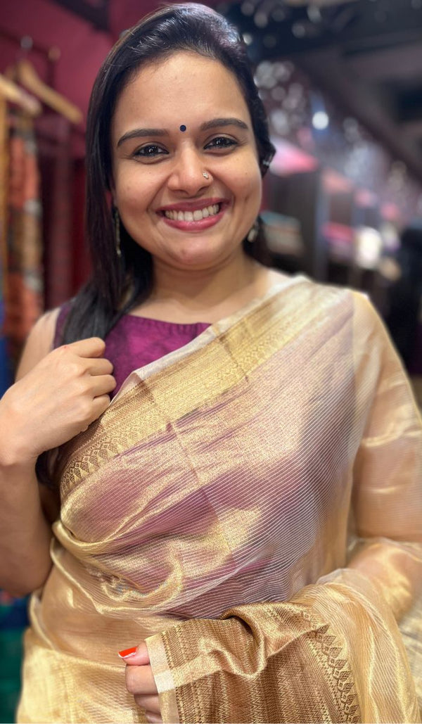 TISSUE SAREE 07092323