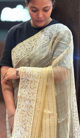 ORGANZA SAREE 25062621