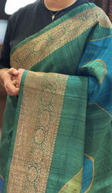 PURE TUSSAR SAREE 0505264