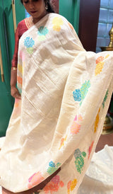 TUSSAR GEORGETTE SAREE 20022618