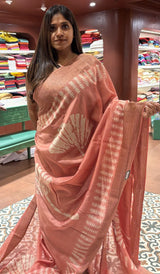 KORA CHANDERI SAREE 0905269