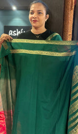 SEMI GEORGETTE SAREE 25092655