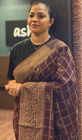 SEMI TUSSAR SAREE 12082652