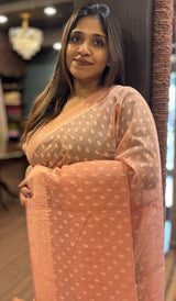 KORA CHANDERI SAREE 3101261