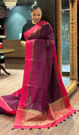 SEMI LINEN SAREE 20092614