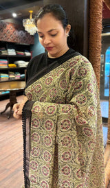 MUL CHANDERI SAREE 21092659