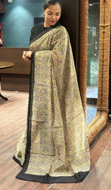 MUL CHANDERI SAREE 21092659