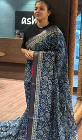 CHANDERI SAREE 21092647