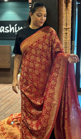 VISCOSE GEORGETTE SAREE 23092663