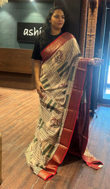 KORA CHANDERI SAREE 24092614